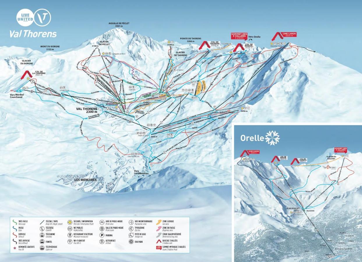 Appartement Orelle Val-Thorens Avec Spa Eksteriør billede