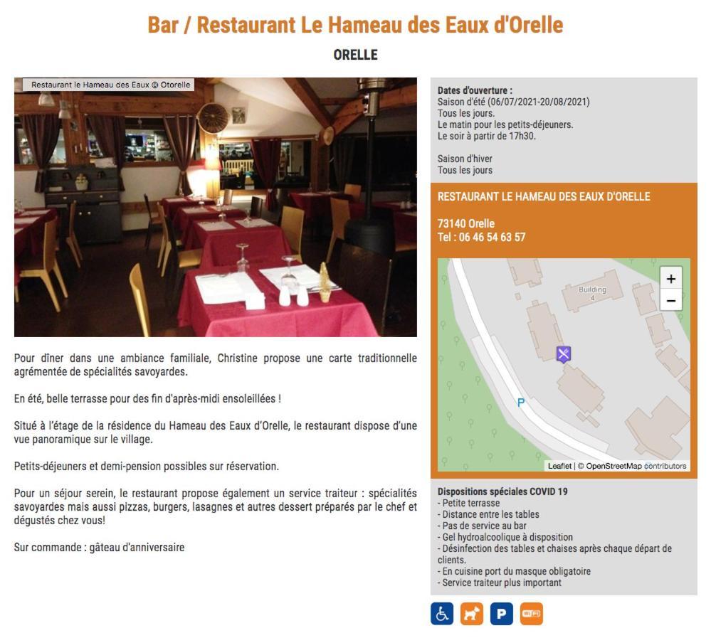 Appartement Orelle Val-Thorens Avec Spa Eksteriør billede
